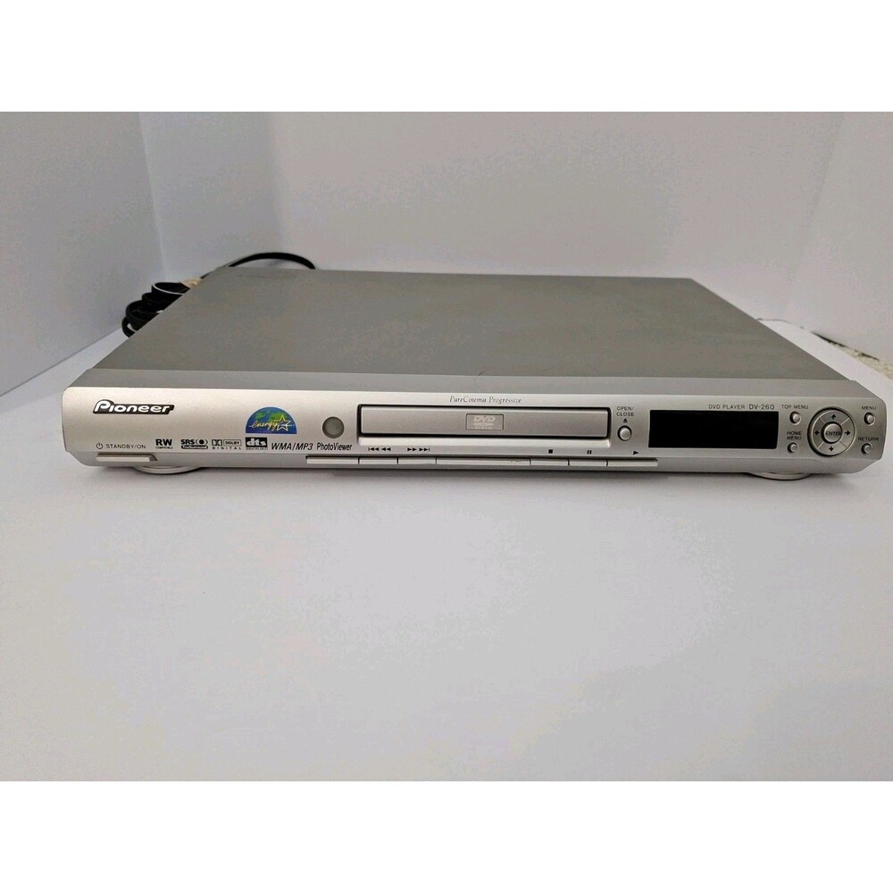 Pioneer DV-260 WMA/MP3 Photo DVD Player No Remote Gray TESTED WORKS  EB-8406